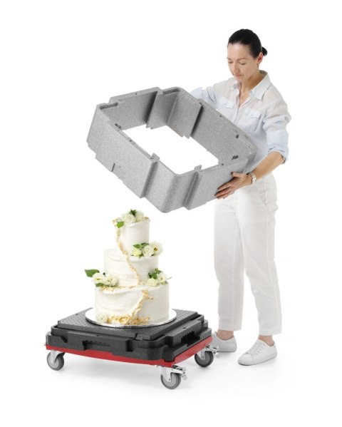 Pojemnik termoizolacyjny wielofunkcyjny Cam GoBox®, Cambro, szary