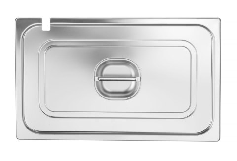 Pokrywka do pojemników GN z wycięciem na chochlę, HENDI, Profi Line, GN 1/1, 530x325mm