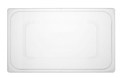 Pokrywka do pojemników GN polipropylenowa, HENDI, GN 1/1, transparentny, 530x325mm