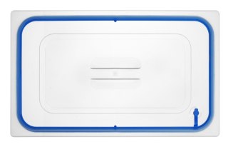 Pokrywka do pojemników GN z polipropylenu z uszczelką GN1/1