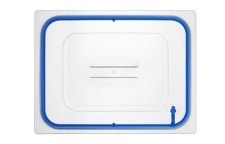 Pokrywka do pojemników GN z polipropylenu z uszczelką GN1/2