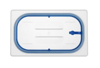 Pokrywka do pojemników GN z polipropylenu z uszczelką GN1/4