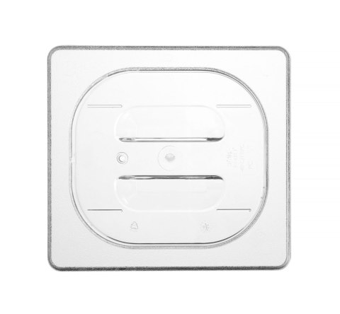 Pokrywka do pojemników GN z poliwęglanu GN 1/6