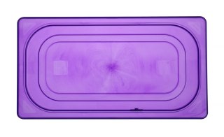 Pokrywka fioletowa do pojemników GN GN 1/3 - 325x176 mm