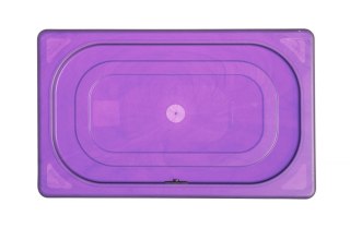 Pokrywka fioletowa do pojemników GN GN 1/4 - 265x162 mm