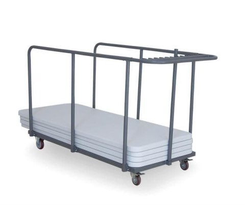 WÓZEK DO TRANSPORTU STOŁÓW CATERINGOWYCH