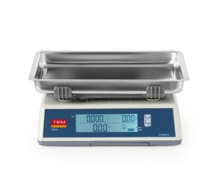 Waga kalkulacyjna LCD z legalizacją, seria EGE, głęboka szalka, 30 kg