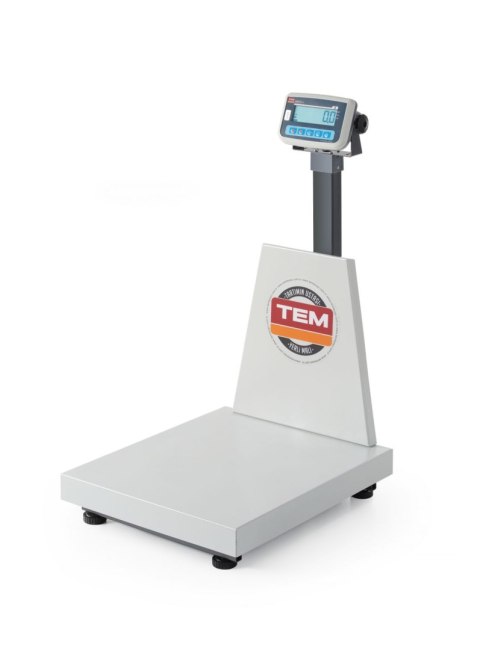 Waga platformowa LCD z wysięgnikiem i z legalizacją, seria EKO+, 300 kg