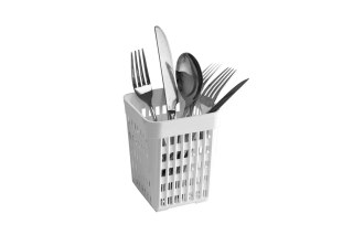 Wkład na sztućce - biały