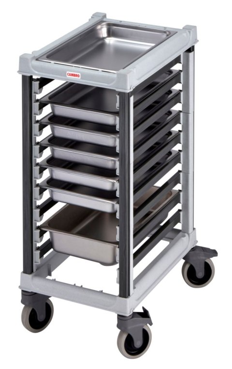 Wózek CAMBRO Camshelving® do transportu pojemników 9 × GN 1/1
