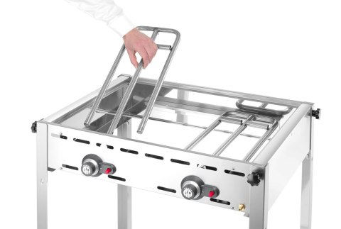 Grill " Green Fire" Profi Line 2 - palnikowy 2 palniki - bez półki