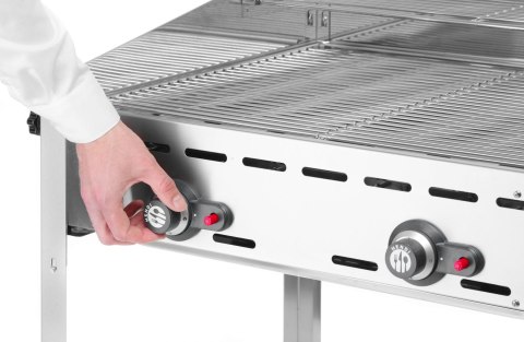 Grill " Green Fire" Profi Line 2 - palnikowy 2 palniki - bez półki