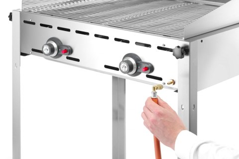 Grill " Green Fire" Profi Line 2 - palnikowy 2 palniki - bez półki