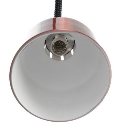 Lampa do podgrzewania potraw wisząca, cylindryczna, HENDI, miedziany, 230V/375W, ⌀175x(H)250mm