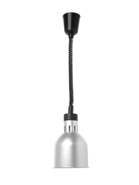 Lampa do podgrzewania potraw wisząca, cylindryczna, HENDI, srebrny, 230V/375W, ⌀175x(H)250mm