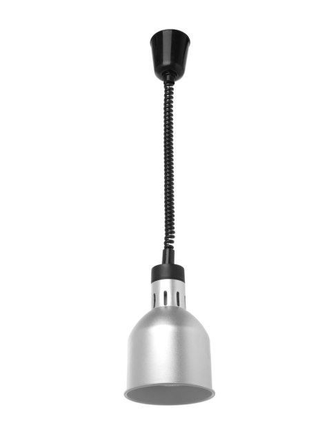 Lampa do podgrzewania potraw wisząca, cylindryczna, HENDI, srebrny, 230V/375W, ⌀175x(H)250mm
