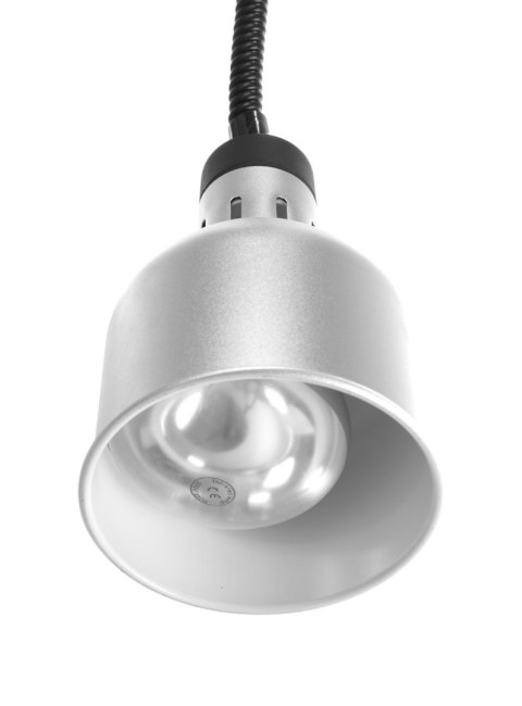 Lampa do podgrzewania potraw wisząca, cylindryczna, HENDI, srebrny, 230V/375W, ⌀175x(H)250mm
