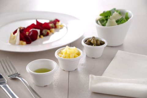 Miseczka ramekin 45 ml, zestaw 12 szt. czarna