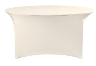 Obrus okrągły Symposium kremowy