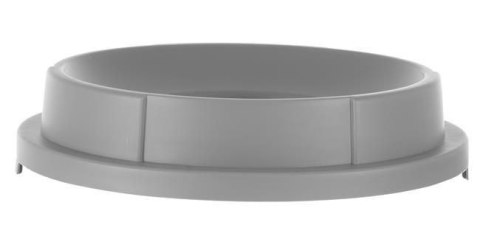 Pokrywa z otworem do kontenera okrągłego, AmerBox, do 691038, jasnoszary, ⌀570x(H)135mm
