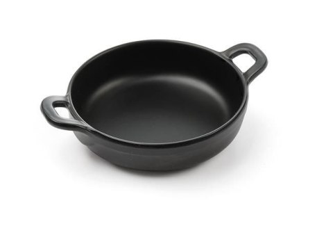 Rondelek czarny Little Chef mini okrągły, HENDI, czarny, 189x147x(H)37mm