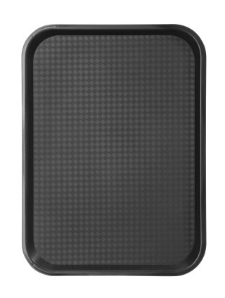 Taca z polipropylenu - FAST FOOD 305x415 mm czarna