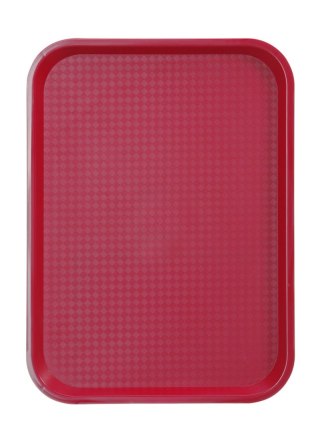 Taca z polipropylenu - FAST FOOD 305x415 mm czerwona