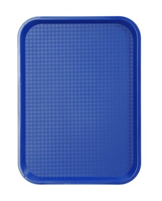 Taca z polipropylenu - FAST FOOD 305x415 mm niebieska