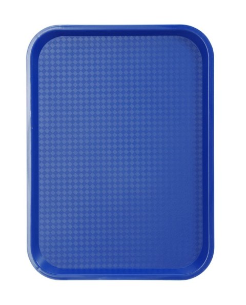 Taca z polipropylenu Fast Food średnia, AmerBox, niebieski, 305x415x(H)20mm