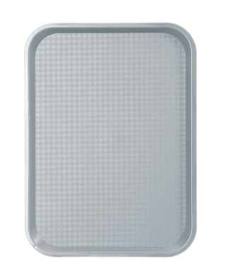 Taca z polipropylenu - FAST FOOD 305x415 mm szara