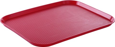 Taca z polipropylenu - FAST FOOD 350x450 czerwona