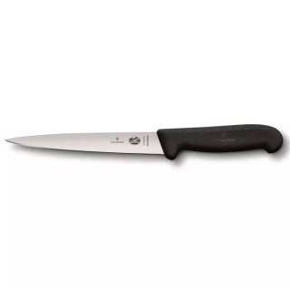 Victorinox Fibrox Nóż do filetowania, 16 cm, czarny