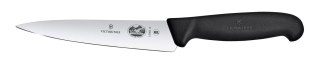 Victorinox Fibrox Nóż kuchenny, szerokie ostrze, 15 cm, czarny