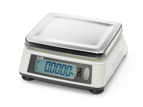 Waga z legalizacją, 3 kg, CAS, 250x280x(H)112mm