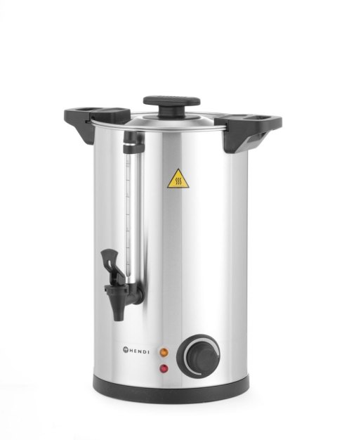 Warnik do wody o pojedynczych ściankach, HENDI, Ok. 65 filiżanek w 40 min., 10L, 230V/1500W, 340x315x(H)430mm