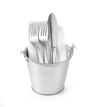 Wiaderko z uchwytem śr. 120x(H)115 mm