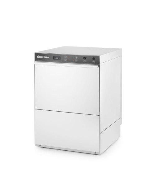 Zmywarka do naczyń 50x50 - sterowana elektromechanicznie, HENDI, Budget Line, 400V/6600W, 570x600x(H)830mm