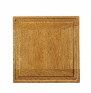 Deska dębowa do serwowania, HENDI, 270x270x(H)20mm