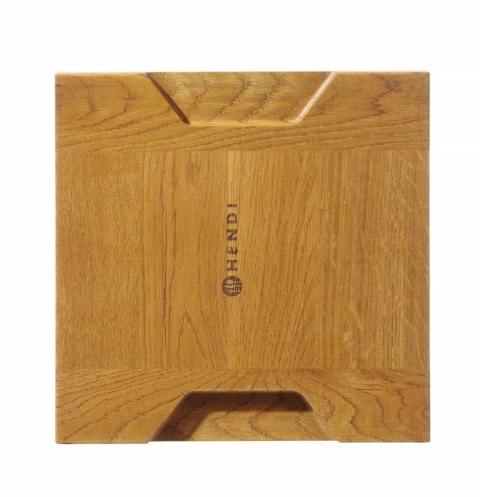 Deska dębowa do serwowania, HENDI, 270x270x(H)20mm