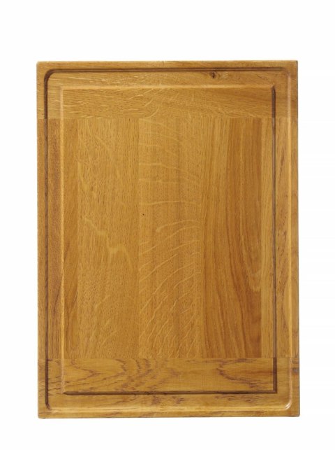 Deska dębowa do serwowania, HENDI, 370x270x(H)20mm