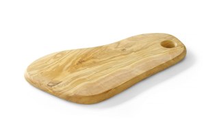 Deska do serwowania z drewna oliwnego, z otworem 350x210x(H)18