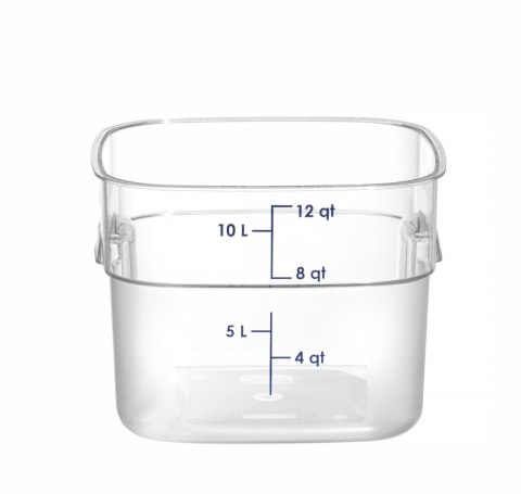 Pojemnik na żywność CamSquares Fresh Pro, Cambro, 11,4L, transparentny, 289x289x(H)216mm