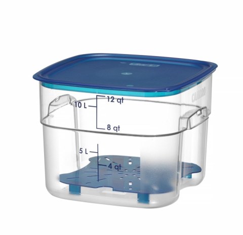 Pojemnik na żywność CamSquares Fresh Pro, Cambro, 11,4L, transparentny, 289x289x(H)216mm