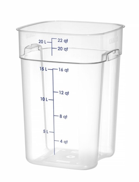 Pojemnik na żywność CamSquares Fresh Pro, Cambro, 22,8L, transparentny, 289x289x(H)401mm