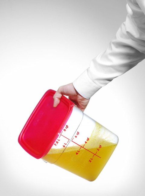 Pojemnik na żywność CamSquares Fresh Pro, Cambro, 7,6L, transparentny, 229x229x(H)243mm