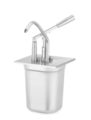 Pokrywa z dyspenserem do pojemników GN, HENDI, GN 1/6, 180x165mm