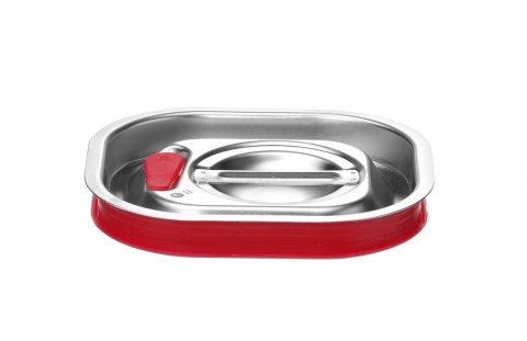 Pokrywka do pojemników GN z uszczelką silikonową, HENDI, Kitchen Line, GN 1/6, 156x142mm