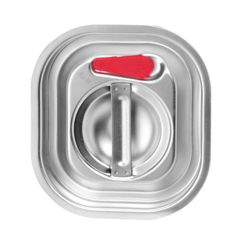 Pokrywka do pojemników GN z uszczelką silikonową, HENDI, Kitchen Line, GN 1/6, 156x142mm