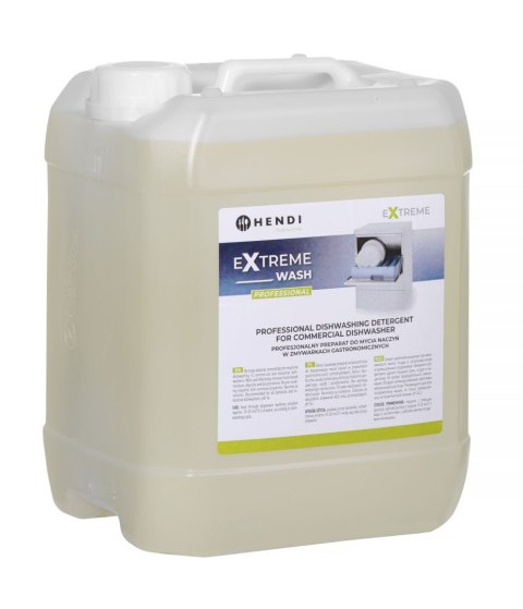 Profesjonalny detergent do zmywarek Extreme Wash do zmywarek komercyjnych, HENDI, 10 l