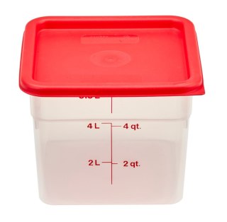 Przezroczysty pojemnik polipropylenowy na żywność CAMBRO CamSquare® 5,7 l